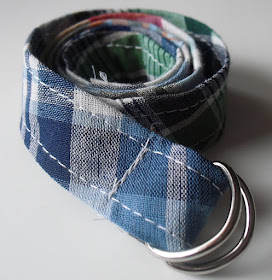 DIY Boys Belt Sewing