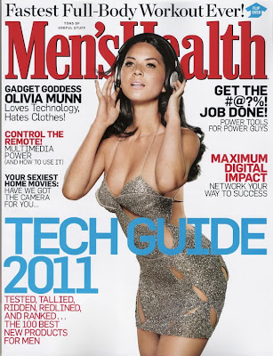 Olivia Munn Men's Health Cover