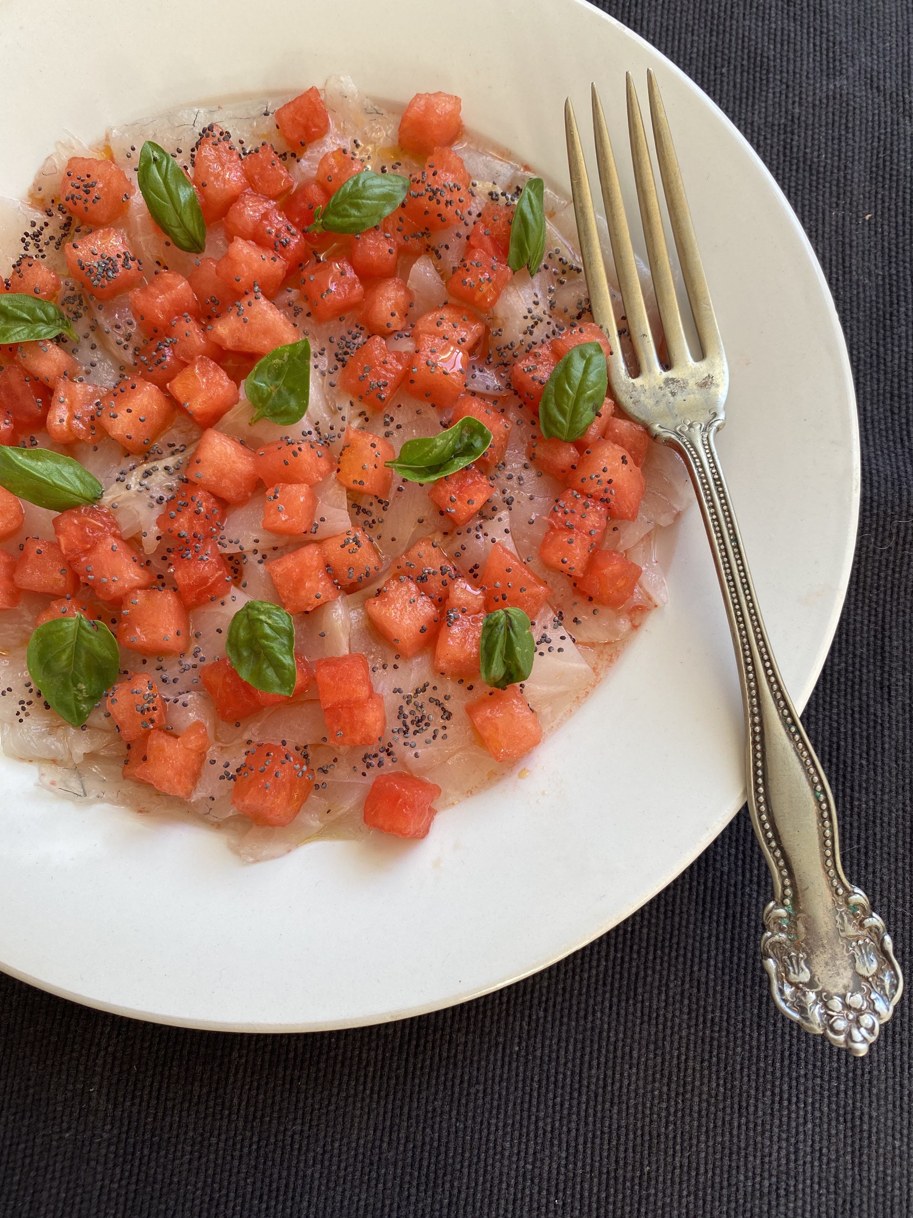 Carpaccio di ricciola