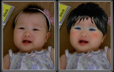 Foto, Seandainya Bayi-bayi Bisa Berdandan [ www.BlogApaAja.com ]