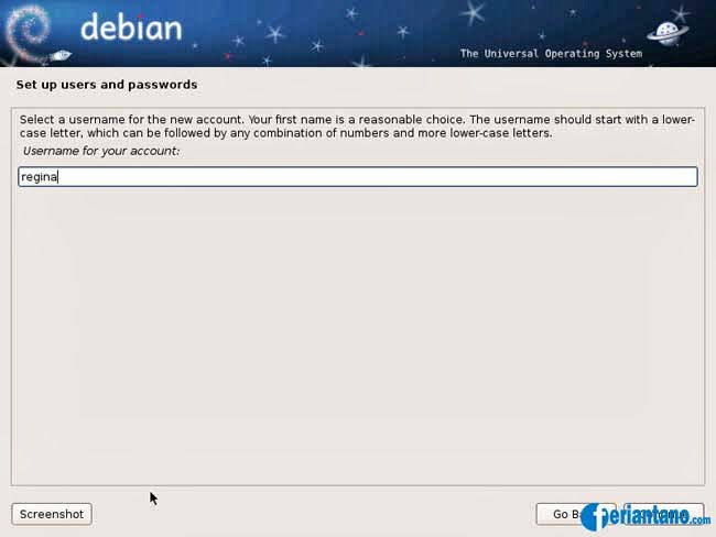 Cara Install Debian 6 Squeeze Berbasis GUI Lengkap Dengan Gambar - Feriantano.com