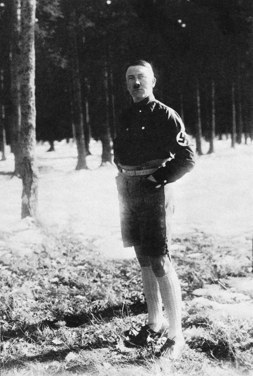 Hilarious Photos of Hitler Wearing Shorts and Knee-High 