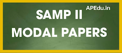 SAMP II MODAL PAPERS.