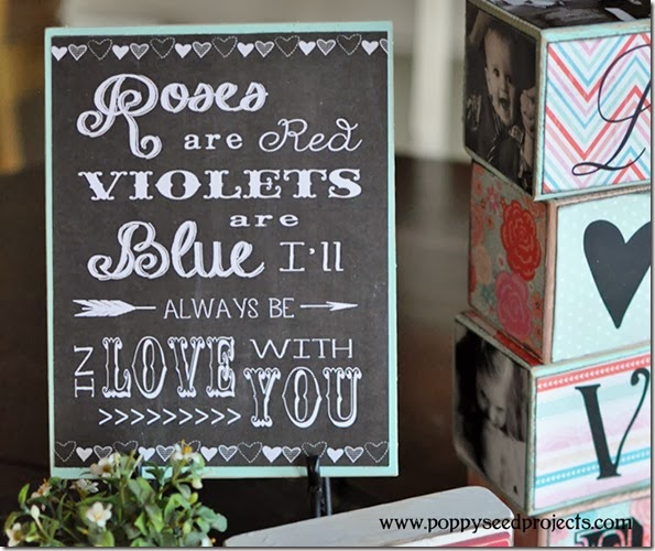 Valentine Chalkboard Art