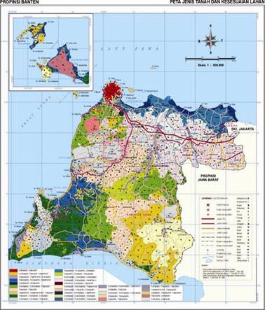 Gambar Peta Propinsi Banten Indonesia | GAMBAR PETA INDONESIA DUNIA