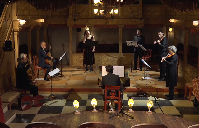 Music Antica Rotherhithe at Sands Films Music Room (taken from live-stream)