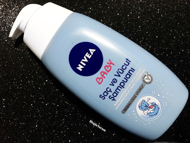 nivea baby saç ve vücut şampuanı