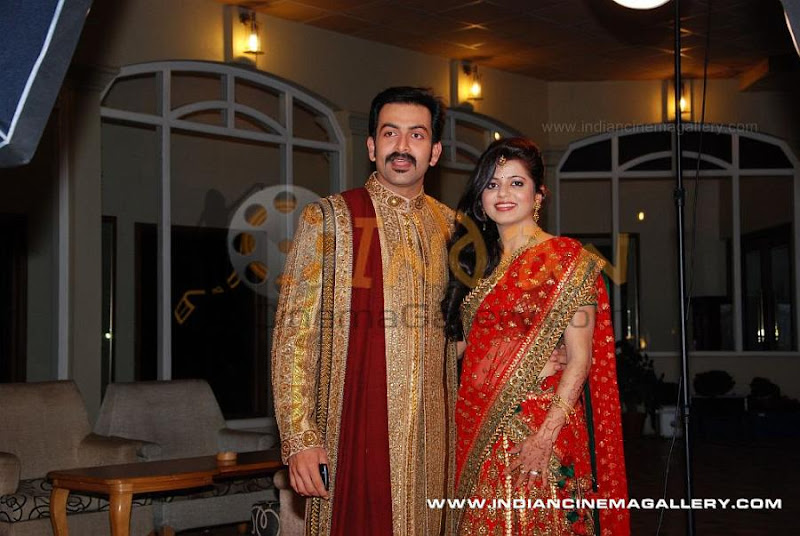 Prithviraj Wedding Reception Photos Stills Images hot images