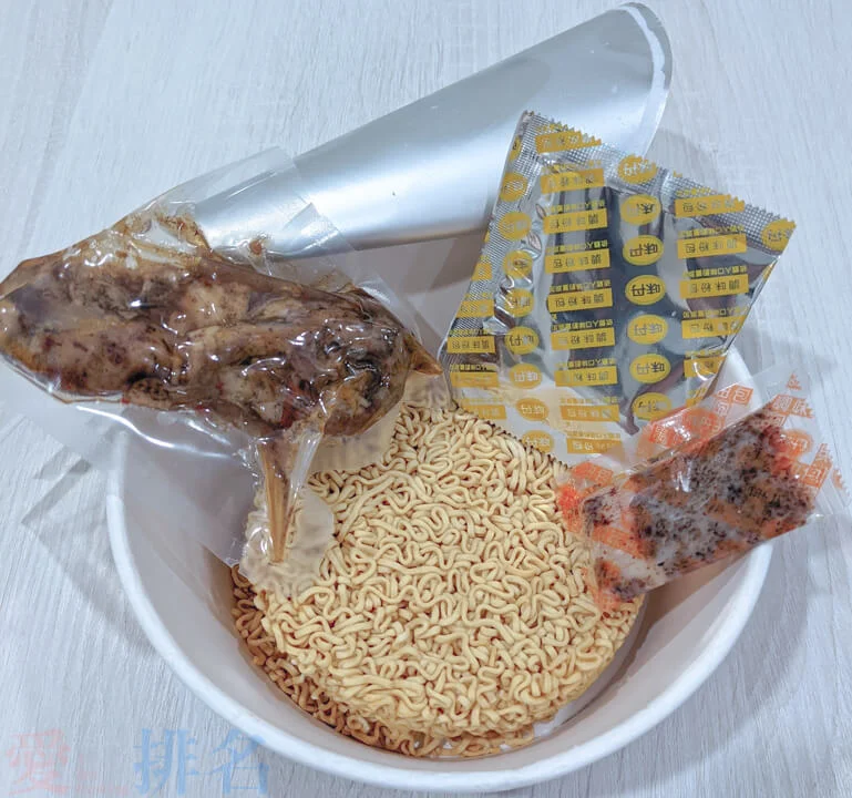 真味味雞腿麵料理包