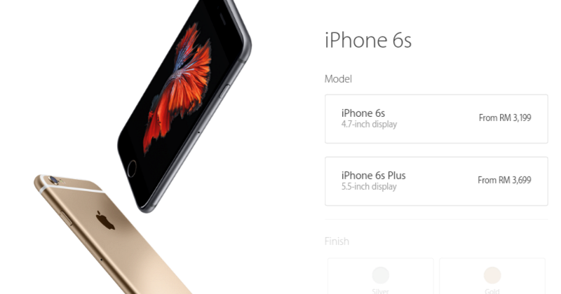 RujukNota: Apple Malaysia Mengumumkan Harga Rasmi iPhone 6s di ...