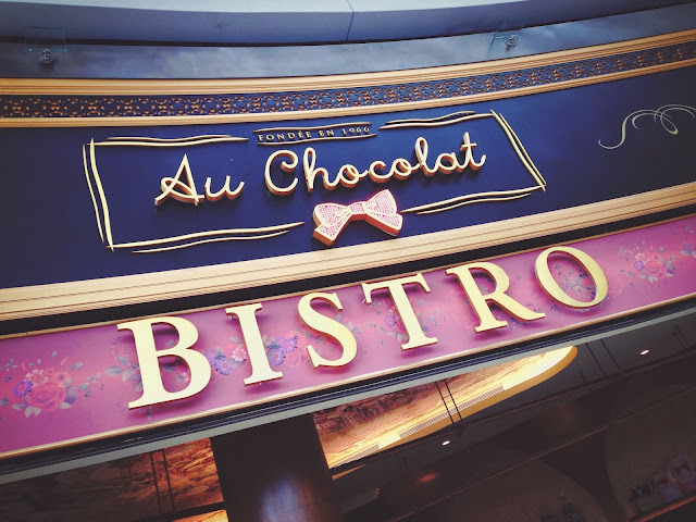 Au Chocolat Bistro at The Shoppes at Marina Bay Sands