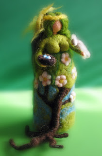 spring goddess made by Karla B. Rihtaršič