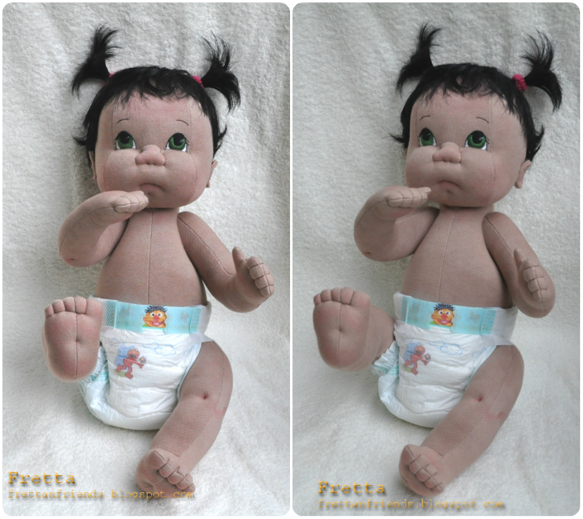  22" Soft Sculptired Baby Doll