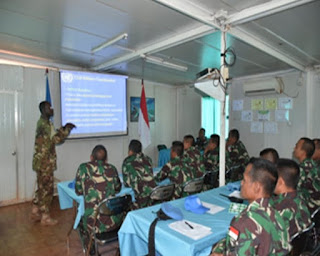 20 Personel Satgas Kizi TNI Laksanakan Contingent Training Capsule di Afrika