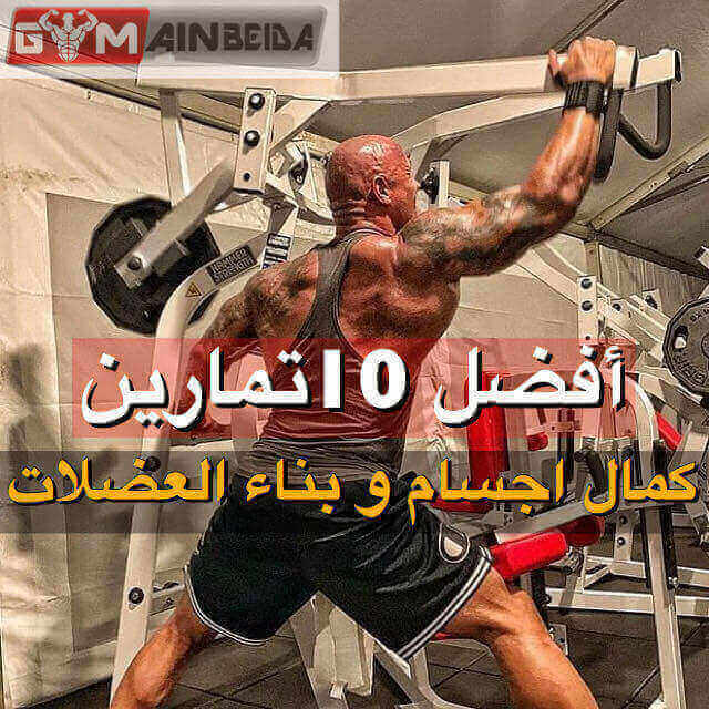 أفضل 10 تمارين كمال اجسام و بناء العضلات Gym Ain Beida