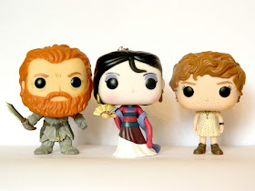 Funko Pop Tormund, Funko Pop Mulan, Funko Pop Beverly IT,