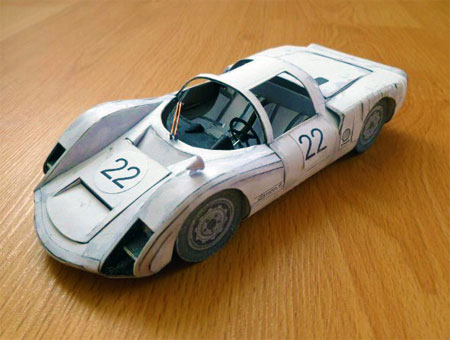 Porsche 906 Papercraft