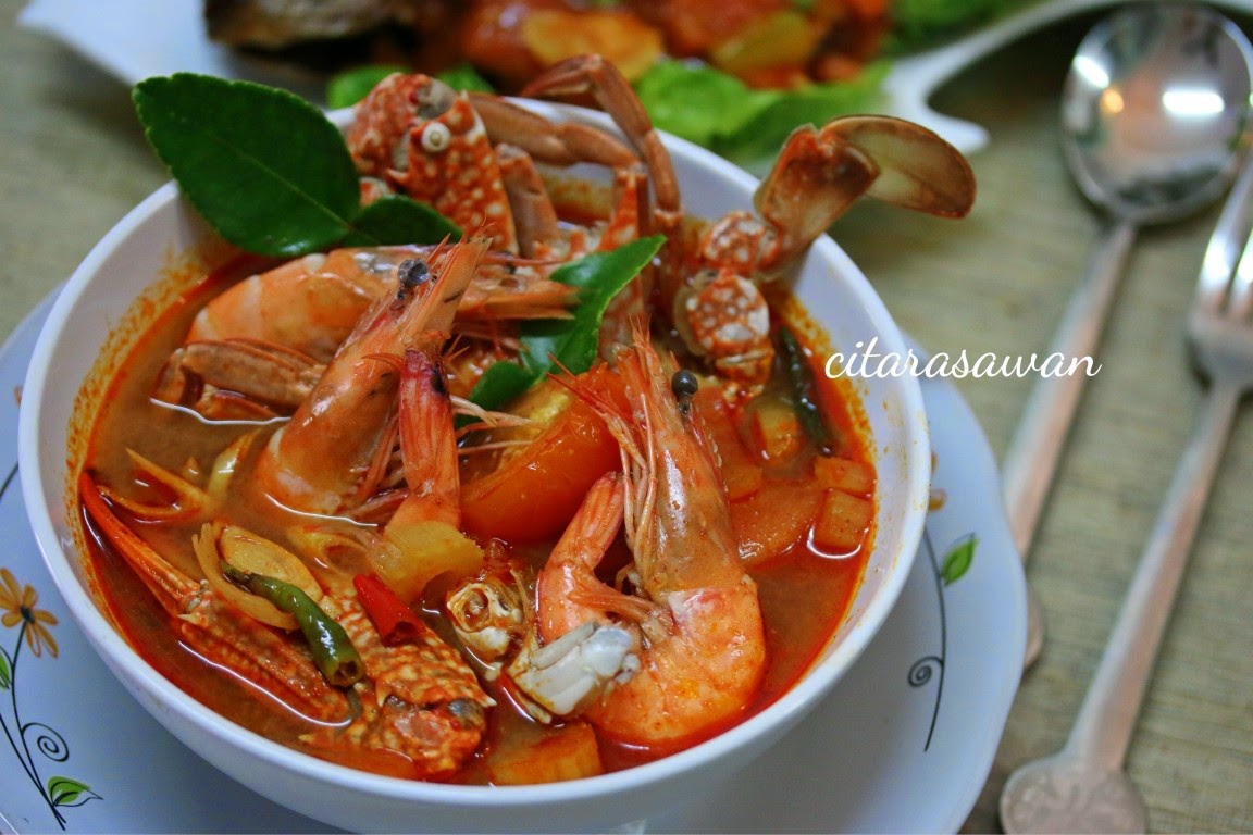 Tom Yam Seafood Resepi Terbaik