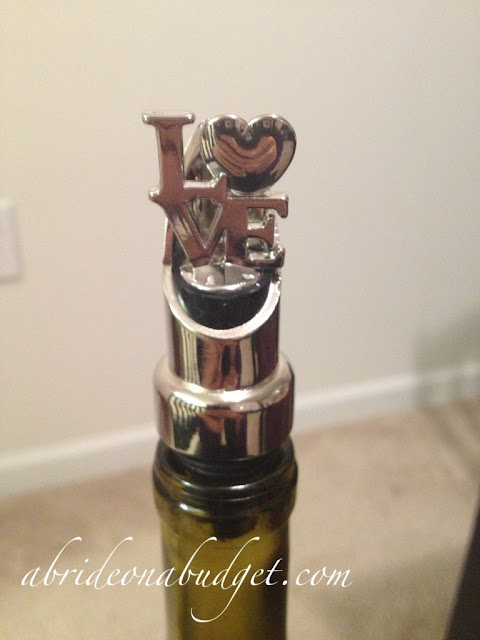 LOVE Bottle Stopper