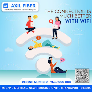 AVP Azhagammal Nagar Karups nagar Thanjavur area Internet service
