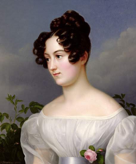Franz Seraph Stirnbrand - Portrait of a Young Woman - 1827