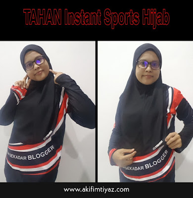 Tahan Instant Sport Hijab Easy To Wear Easy To Handle