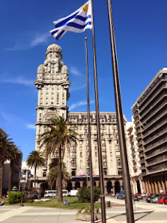 Piazza Indipendenza a Montevideo