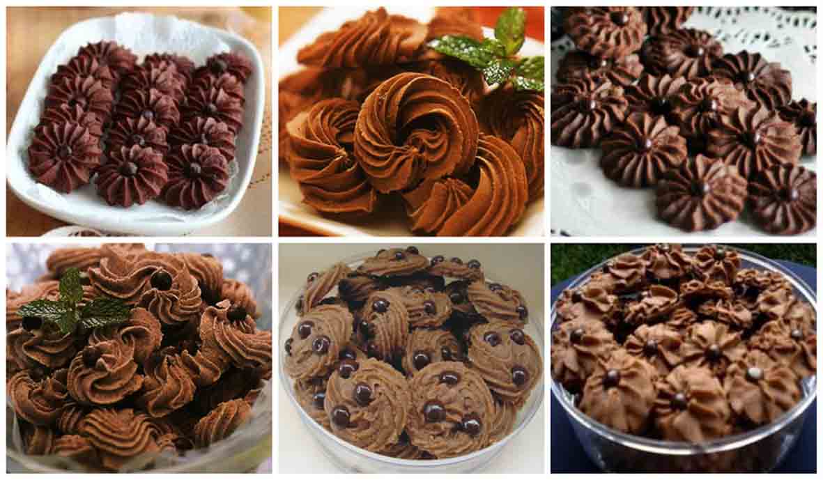 Resep Kue Semprit Cokelat 