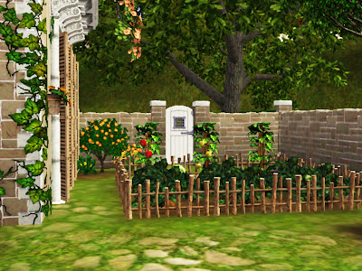 garden house sims 3 republic