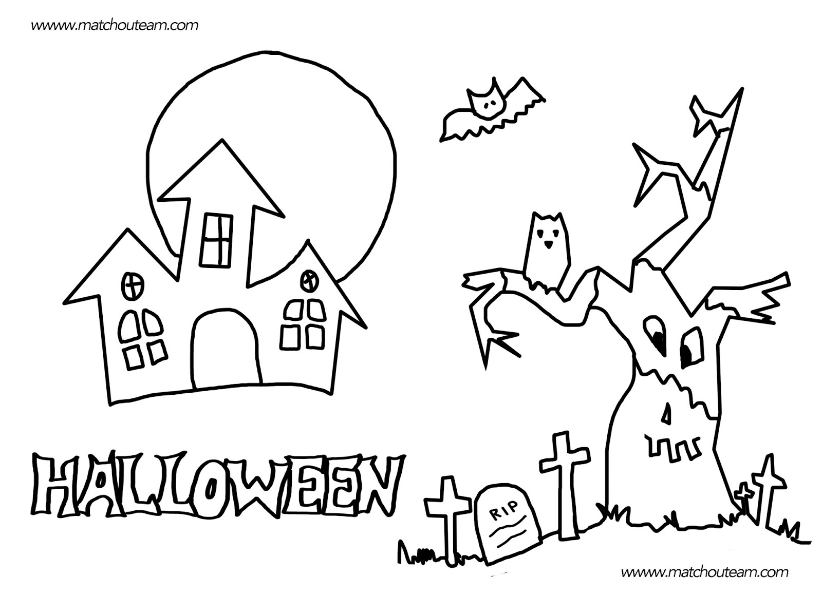 coloriage Halloween