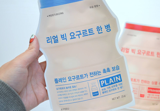 A'Pieu Real Big Yogurt One-Bottle Sheet Mask Review