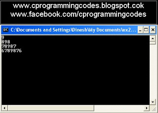 Output of specific number pyramid C program