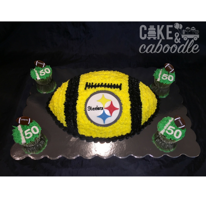 Pittsburgh Steelers Edible Cake Toppers Round – Cakecery