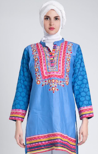 Gambar Model Baju Muslim Kebaya Modern untuk Ibu Hamil Terbaru 2015