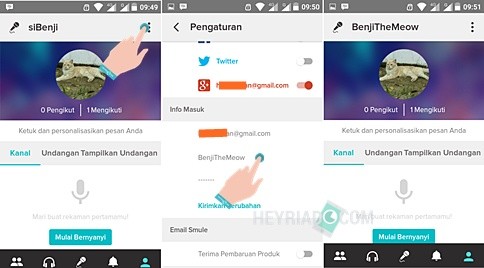  layanan karaoke Smule mempunyai pengaturan dimana pengguna dapat dengan gampang mengganti nam Cara Mengganti Nama dan Foto Profil Smule di Android