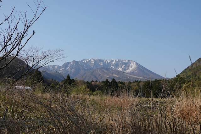 鳥取県道305号大山佐摩線　香取　大山の眺望