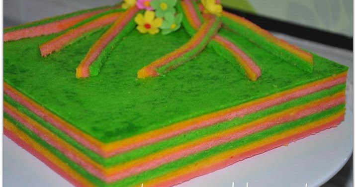 Kek Lapis Kukus Kaya Pandan ~ Blog Kakwan