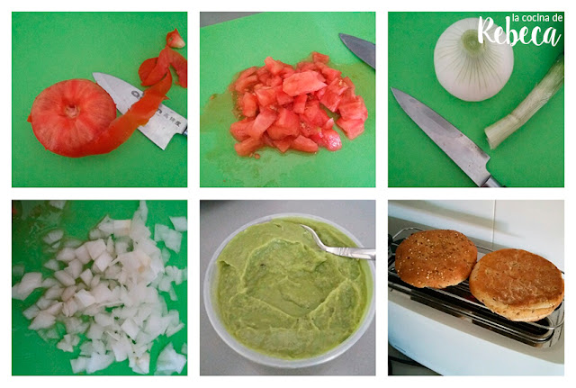 Receta de guacamole con sardinas en pan de semillas 01