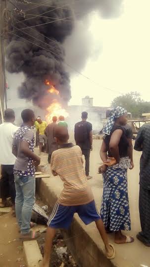 Tanker Fire Incident at a Filling Station in Ire, Osun State 6