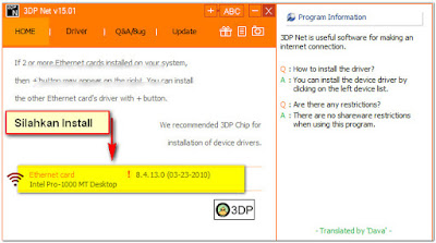 3DP Net 16.04 Final Stable Terbaru