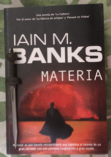 Portada del libro Materia, de Iain M. Banks