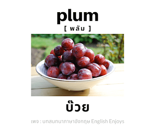 plum - บ๊วย