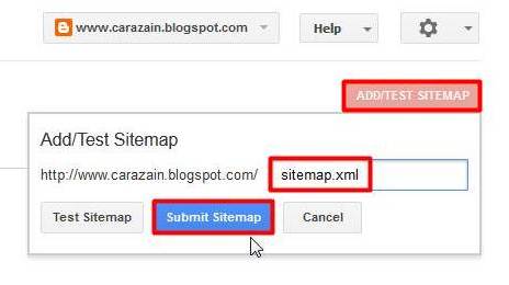 Cara Mendaftarkan Blog Ke Search Engine Google