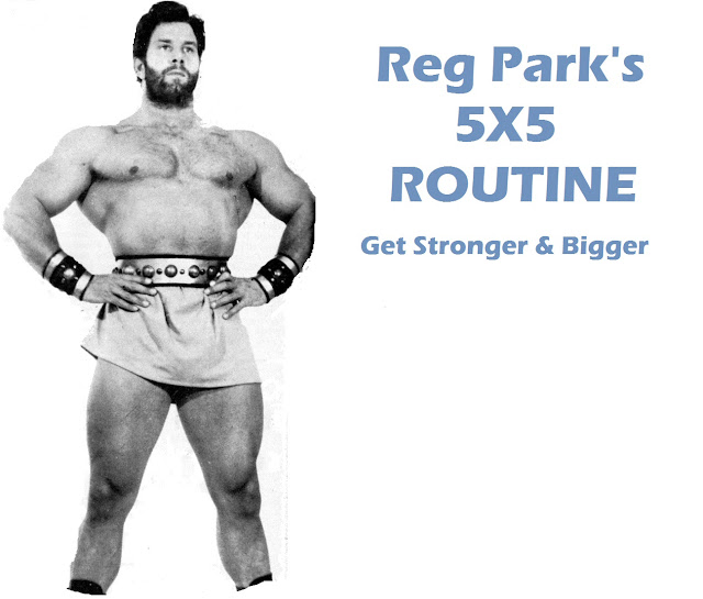 Reg Park's 5x5 Workout