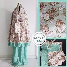 Mukena katun jepang harga