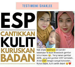 Testimoni Shaklee Untuk Kuruskan Badan Kulit Cantik Review