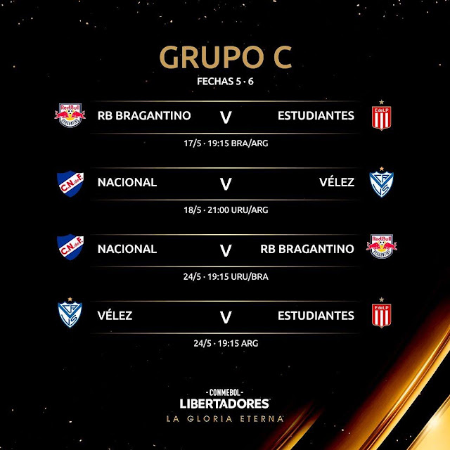 Fixture Grupo C Libertadores 2022