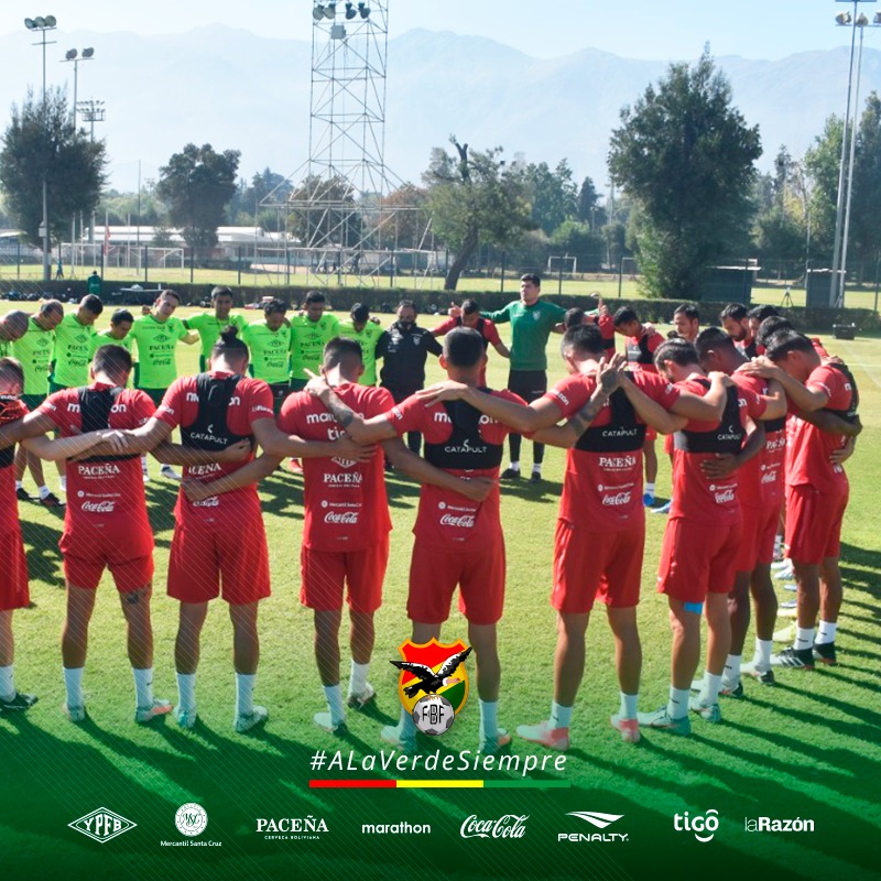 Selección de Bolivia se prepara con miras a sus amistosos frente a la  @LaRoja  y  @LaTri  