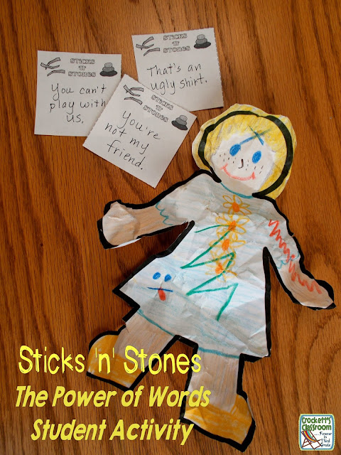  Sticks and Stones, a lesson about unkind words.