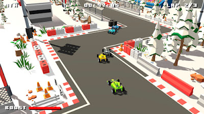 Formula Bit Racing Dx Game Screenshot 2